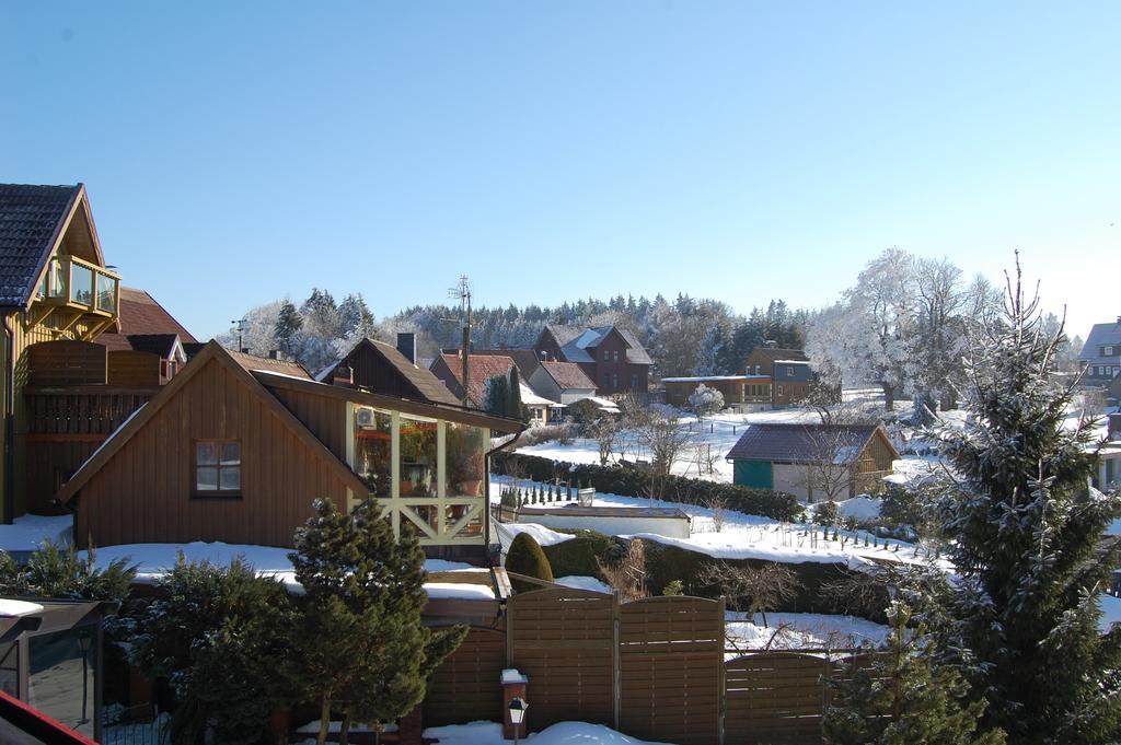 Hotel Landhaus Brockenblick Hohegeiß Exterior foto