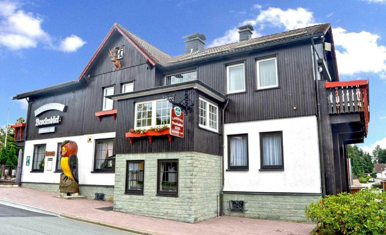 Hotel Landhaus Brockenblick Hohegeiß Exterior foto