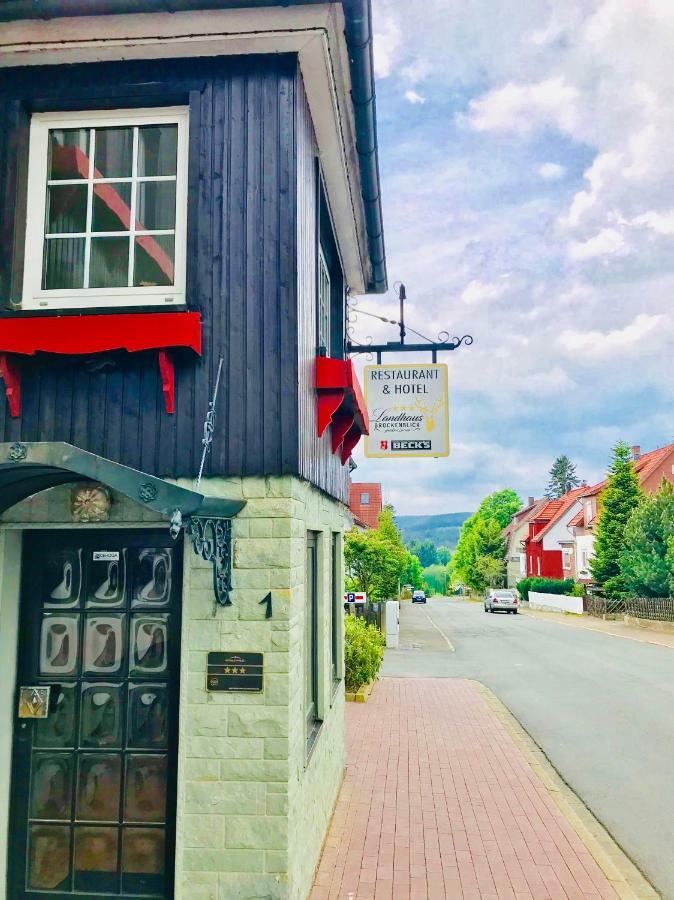 Landhaus Brockenblick Hohegeiß Exterior foto