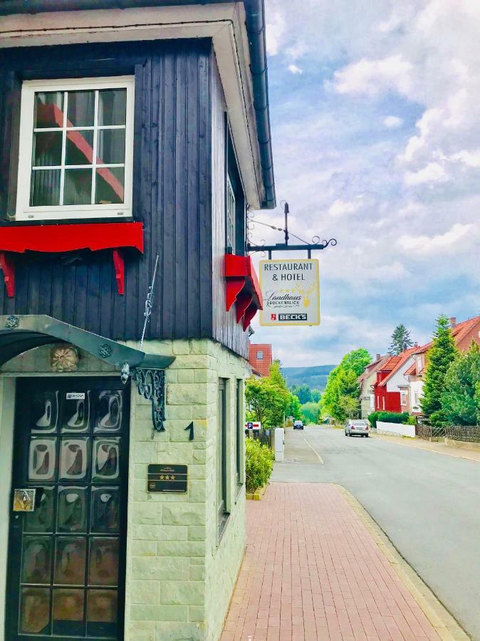 Hotel Landhaus Brockenblick Hohegeiß Exterior foto